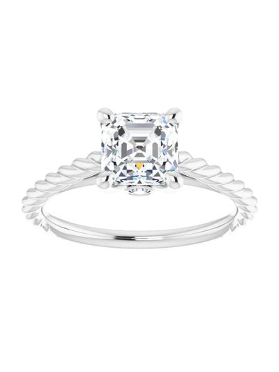 When Did Diamond Rings Become Popular?