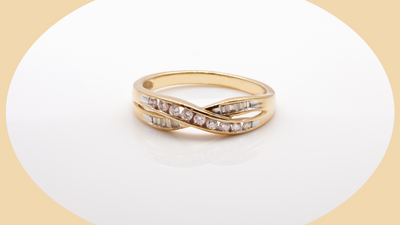 What Is A Twisted Diamond Band?