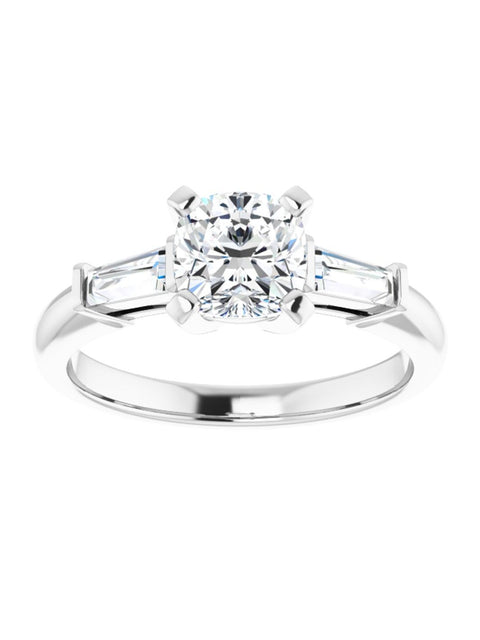 Three stone Diamond Engagement Ring 1/4 ct. tw.