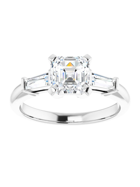 Three stone Diamond Engagement Ring 1/4 ct. tw.