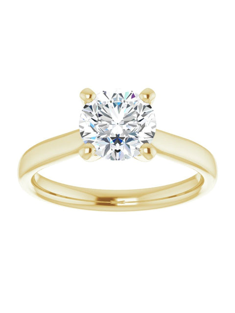 Traditional Solitaire Engagement Ring