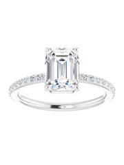 Diamond Accented Engagement Ring 1/4 ct. tw.