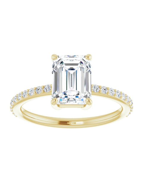 Diamond Accented Engagement Ring 1/4 ct. tw.