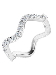 French Set Eternity Diamond Band 5/8 ct. tw.