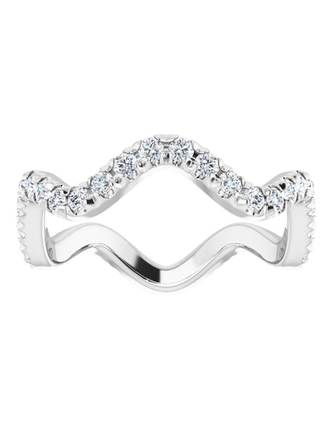 French Set Eternity Diamond Band 5/8 ct. tw.