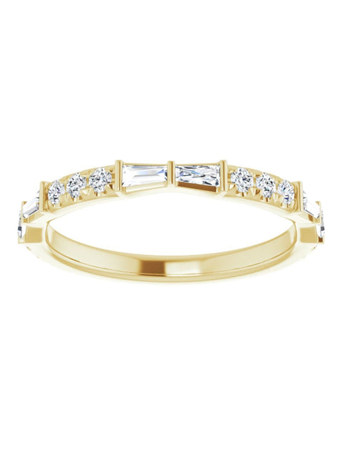 French Set Anniversary Diamond Band 1/2 ct.tw.