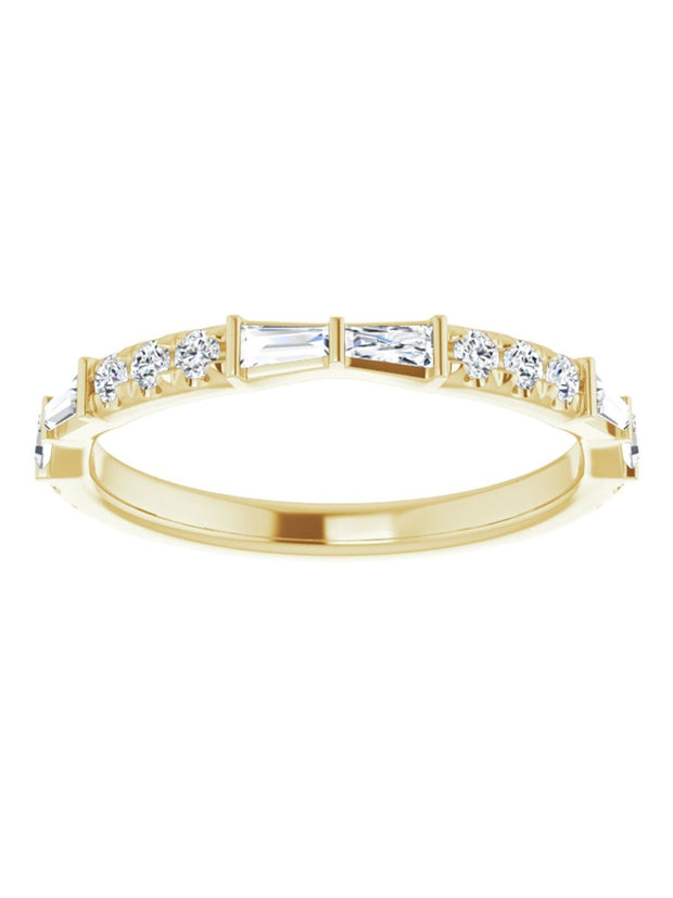 French Set Anniversary Diamond Band 1/2 ct.tw.