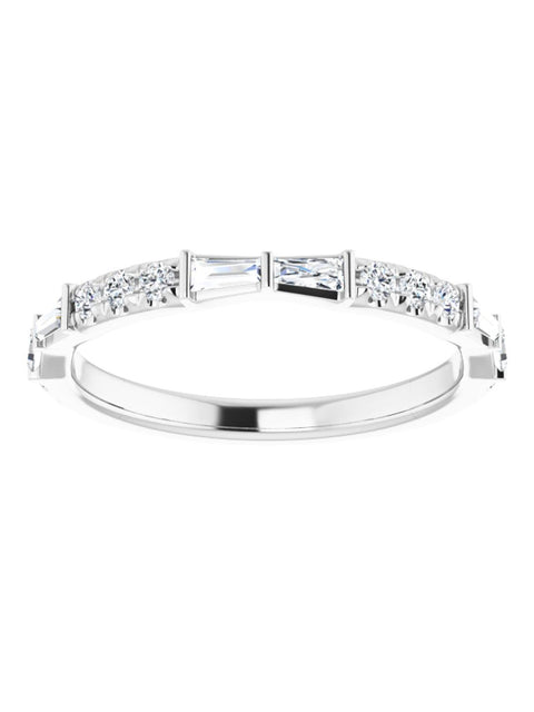 French Set Anniversary Diamond Band 1/2 ct.tw.