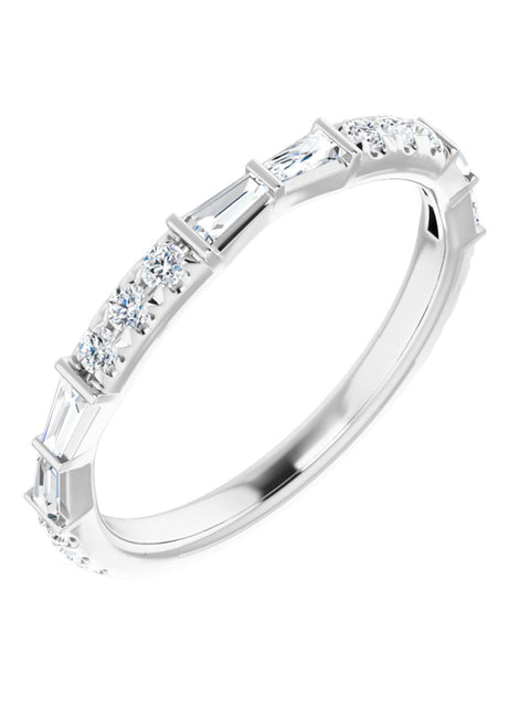 French Set Anniversary Diamond Band 1/2 ct.tw.