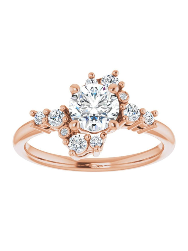 Diamond Accented Engagement Ring 1/4 ct. tw.