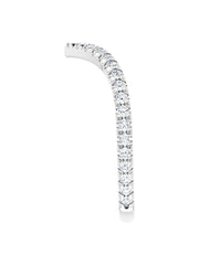 French-Set Diamond V shape Band 1/2 ct. tw.