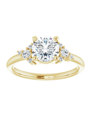 Diamond Accented Engagement Ring 0.15 ct. tw.