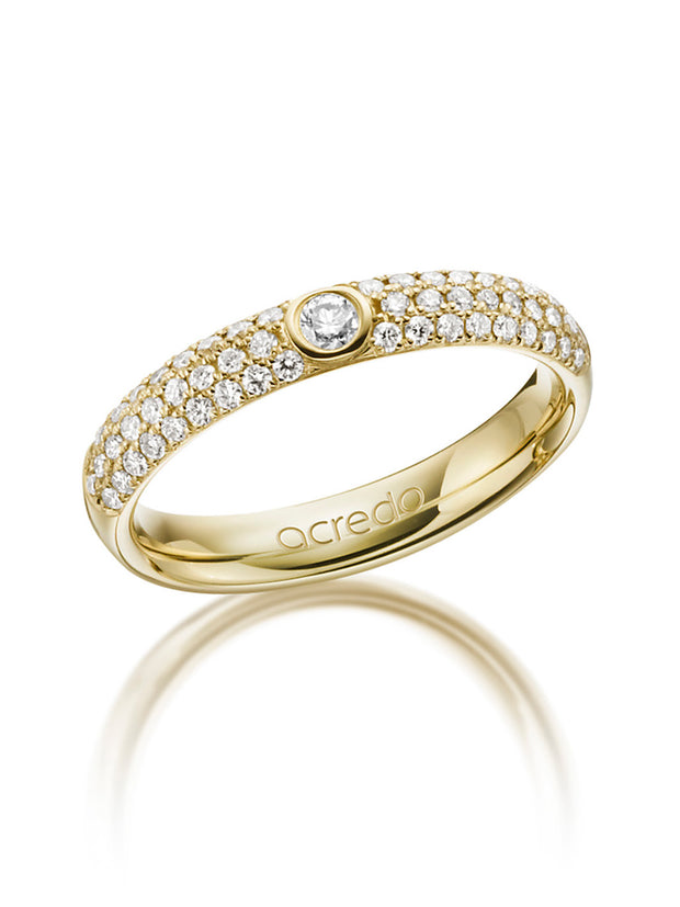 14K Yellow Gold Diamond Band 1/2 ct. tw. G/Si1