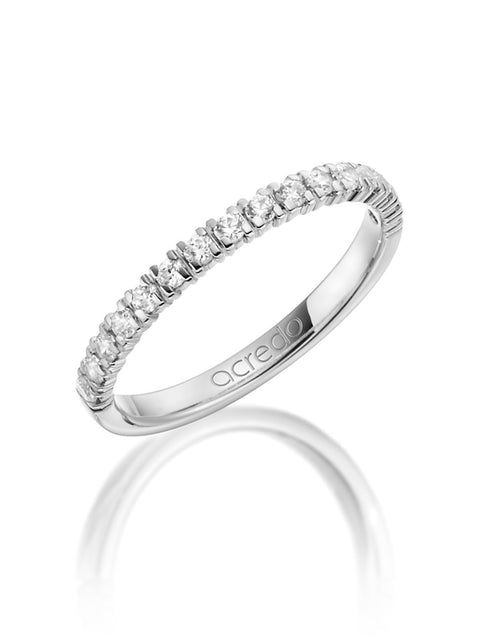 14K Palladium White Gold Diamond Band 1/3ct. tw G/Si1