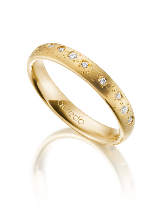 14K Yellow Gold Diamond Band 1/4 ct. tw. G/Si1