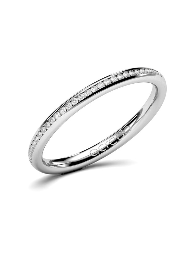 Platinum Diamond Band 1/7 ct.tw. G/Si1