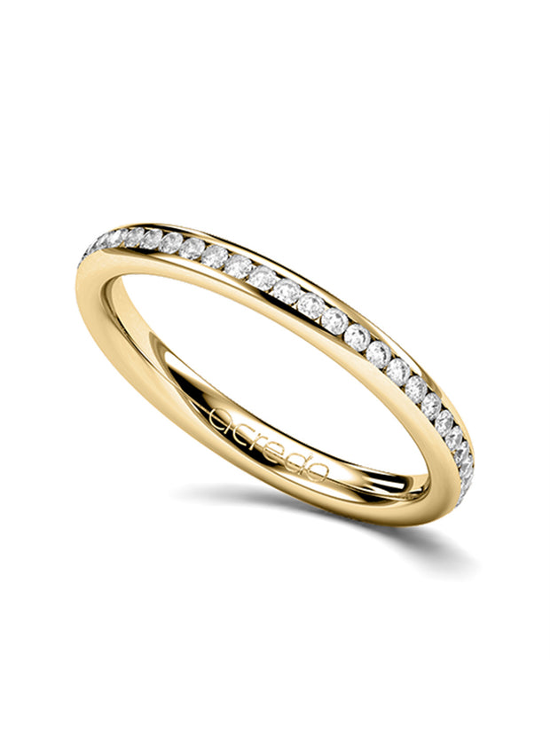 14K Yellow Gold Eternity Diamond Band 1/2 ct.tw. G/Si1