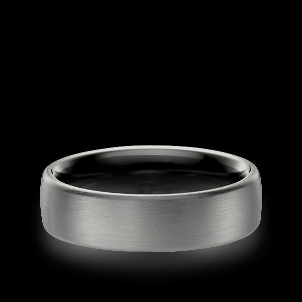 5.5 mm Gold Cross Matte Band