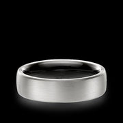 5.5 mm Gold Cross Matte Band